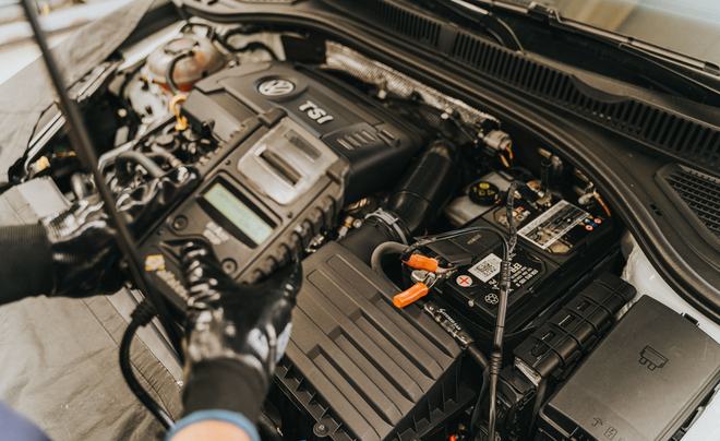 Car battery testing before replacement